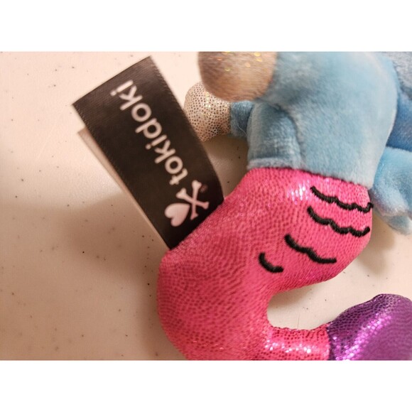 Tokidoki Mermicorn Plush Clip-On Collectibles Mystery Blind Bag Blue Pink - Picture 4 of 8
